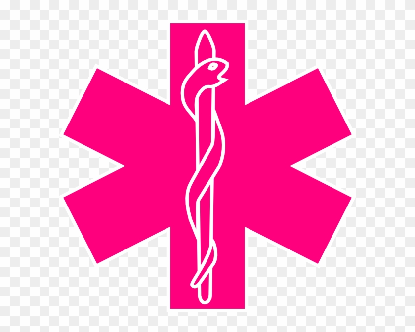 Pink Star Of Life Clip Art At Clker Com Vector Clip - Red Asterisk Icon Png Transparent Png #2229086