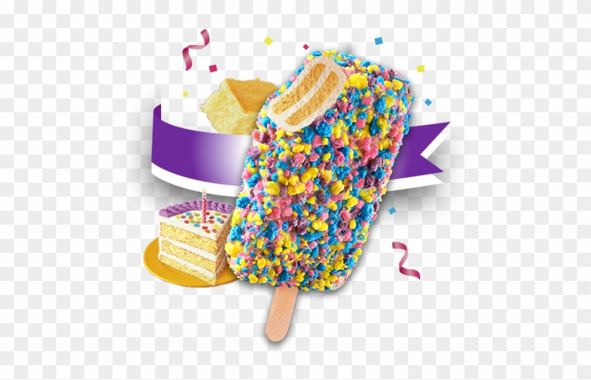 Picture Of Good Humor- Birthday Cake 24ct - Good Humor Birthday Cake Ice Cream Bars Clipart #2229708