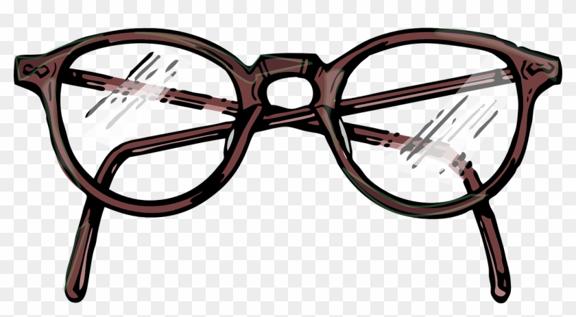 Specs Glasses Spectacles - Glasses Drawing Png Clipart