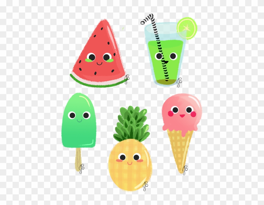 Pineapple Png - Cute Summer Things To Draw Clipart