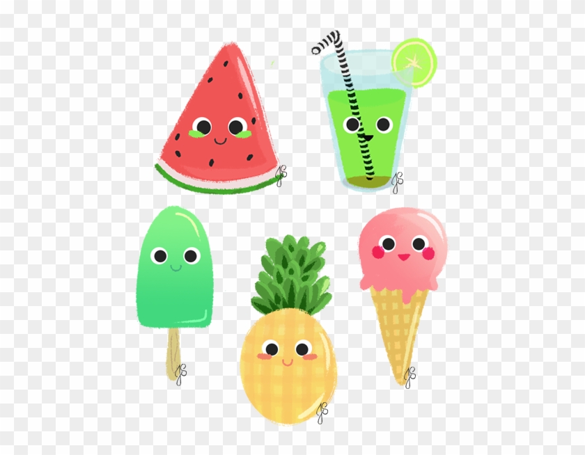 Pineapple Png - Cute Summer Things To Draw Clipart #2230878