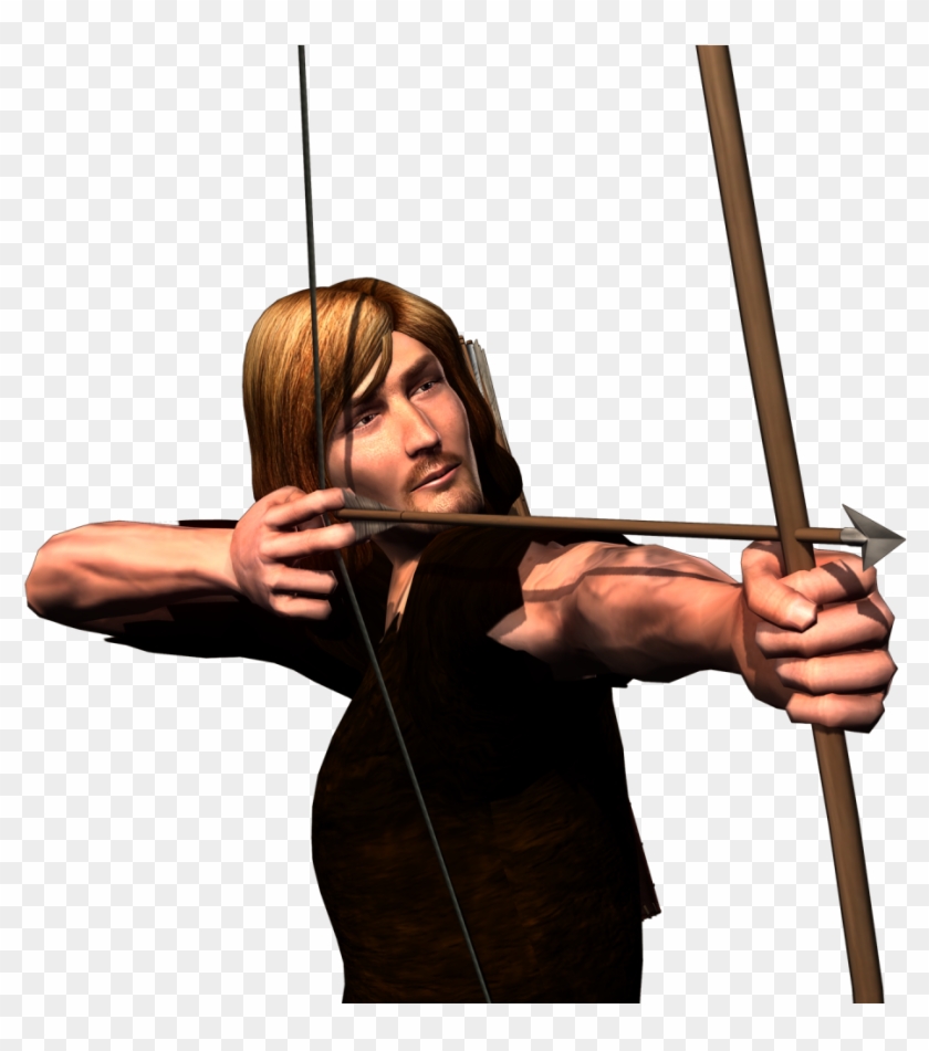 Download Archer Png Photos For Designing Use - Longbow Clipart #2230928