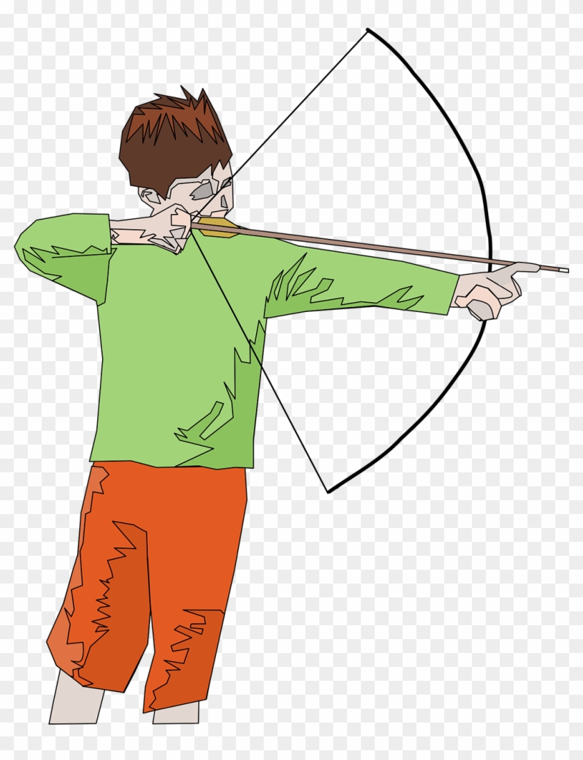 Medium Image - Motion Of An Arrow From Bow Clipart #2230995