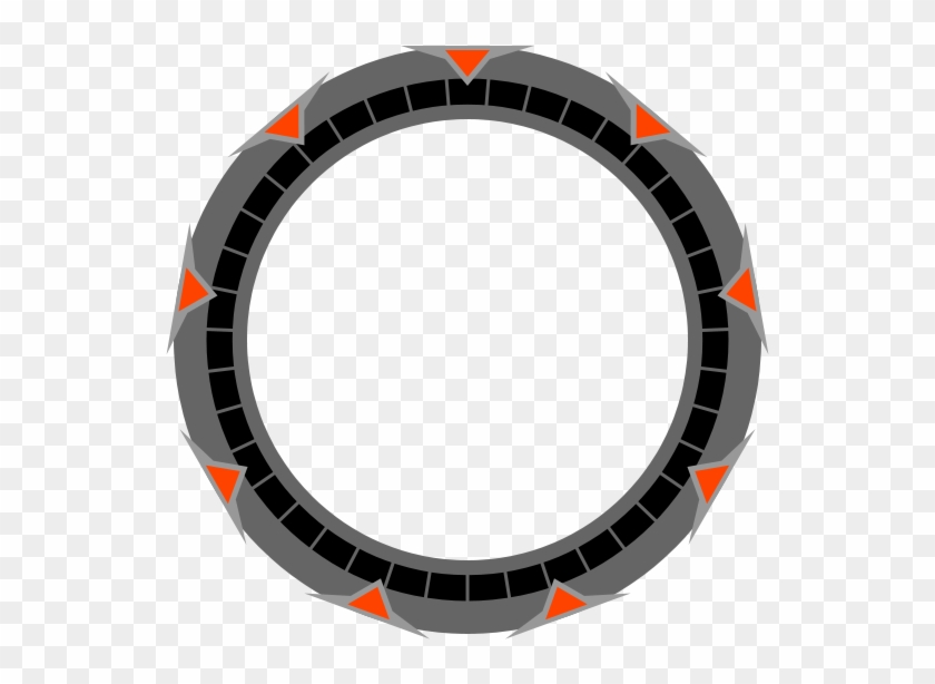 Stylized Milky Way Stargate - Kanji Han Clipart #2231029