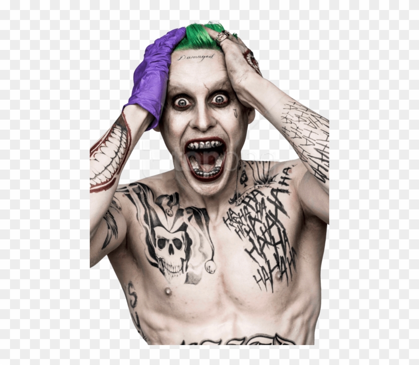 Free Png Joker Suicide Squad Png Images Transparent - Jared Leto Joker Art Clipart #2231101