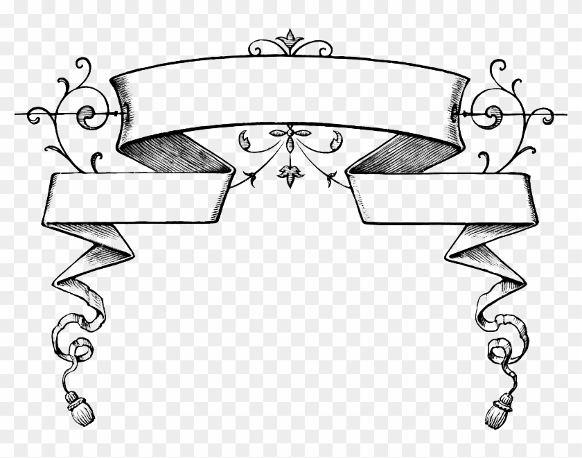 Banner Design Vector Png - Clip Art Ribbon Banner Transparent Png