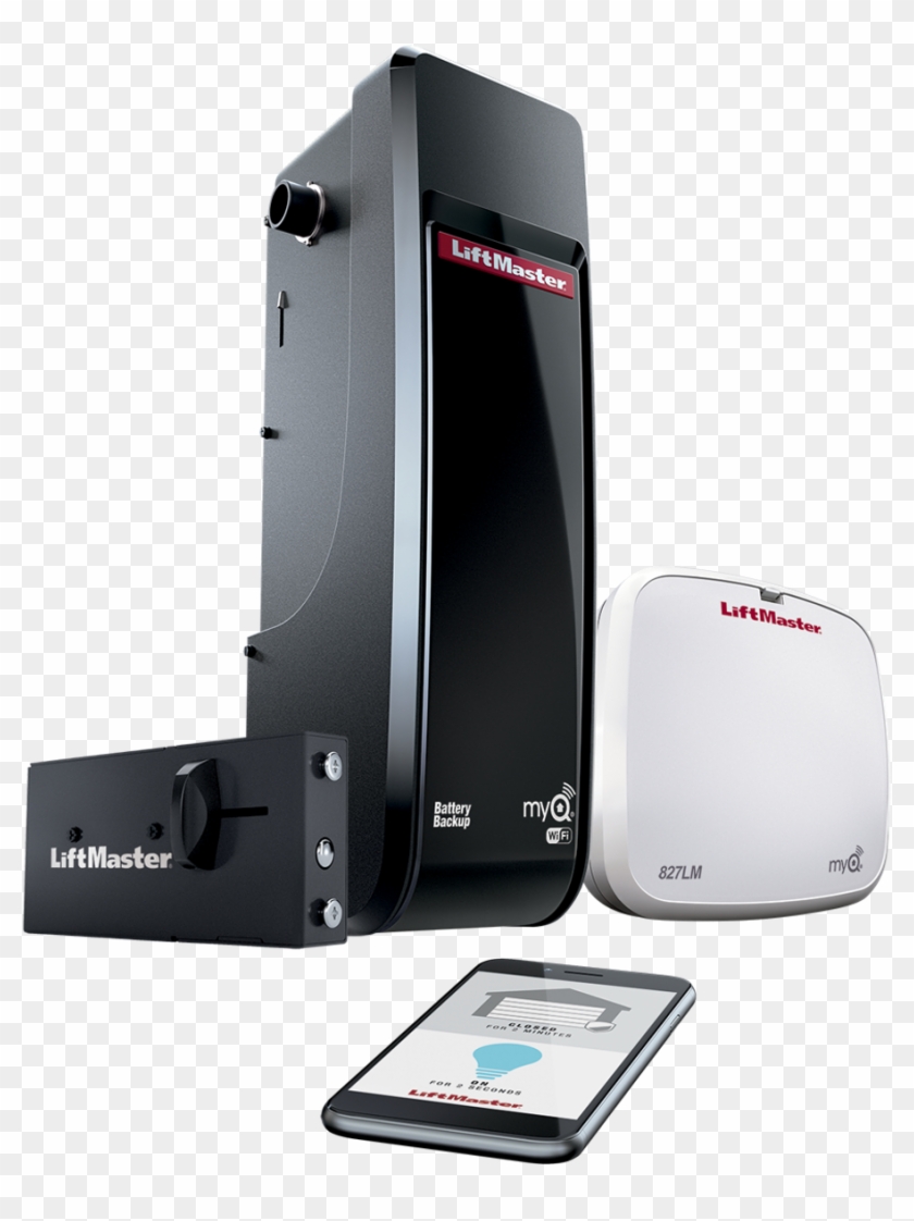 8500w Dc Battery Backup Wall Mount Wi-fi® Garage Door - Liftmaster Jackshaft Clipart
