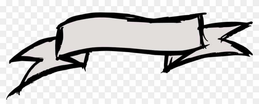 Free Download - Transparent Banner Drawing Clipart
