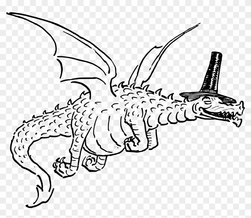 This Free Icons Png Design Of Y Ddraig Goch - Chinesischer Drachen Zeichnen Clipart #2231622