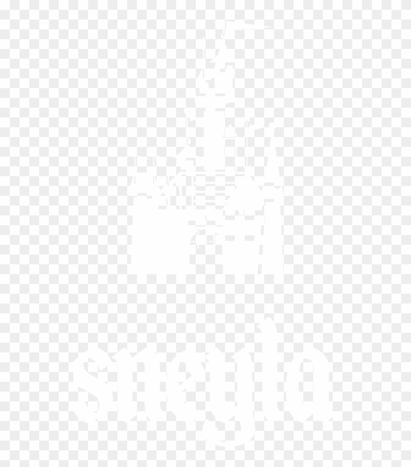 Disneyland Logo Png Transparent White - Disneyland Logo Black And White Clipart #2231842