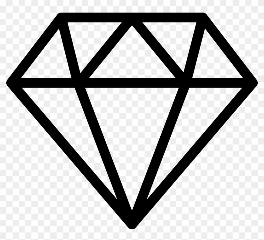 Diamond Urbanbrush - Diamond Icon Png Clipart