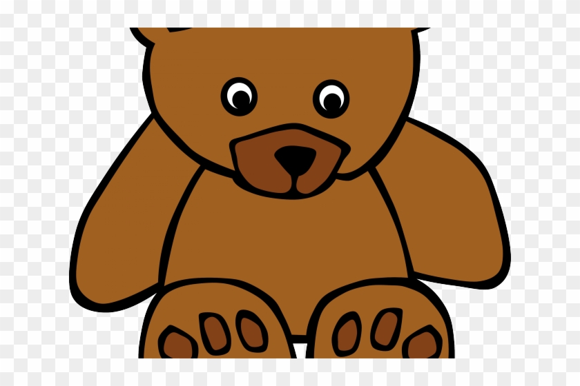 Stuffed Animal Clipart Living Thing - Teddy Bear Clipart - Png Download