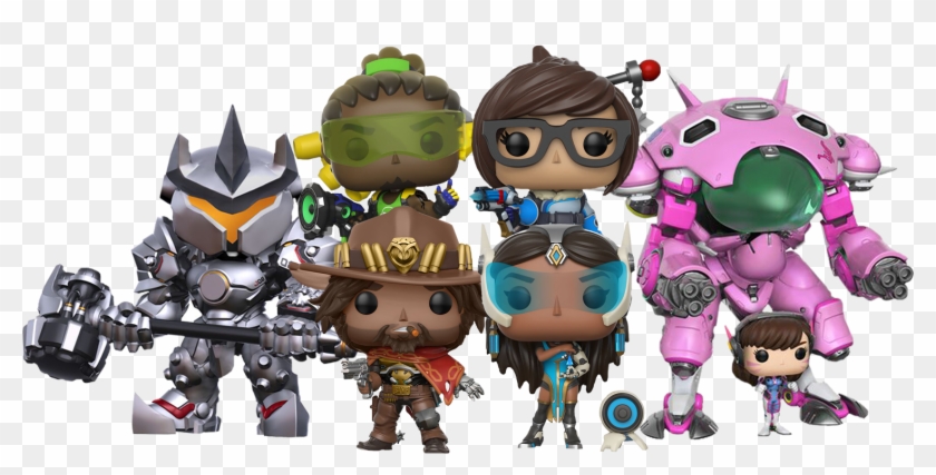 Omnic Crisis Pop Vinyl Figure Bundle - Funko Pop Overwatch Clipart