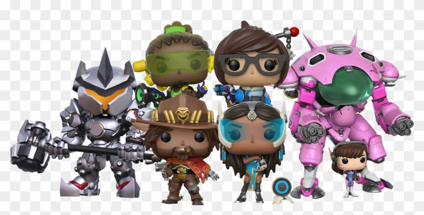 Omnic Crisis Pop Vinyl Figure Bundle - Funko Pop Overwatch Clipart #2232624