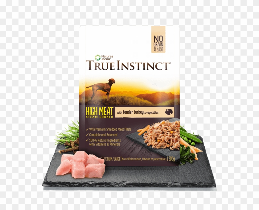 High Meat Chicken Fillet With Tender Turkey For Adult - True Instinct Pouches Clipart