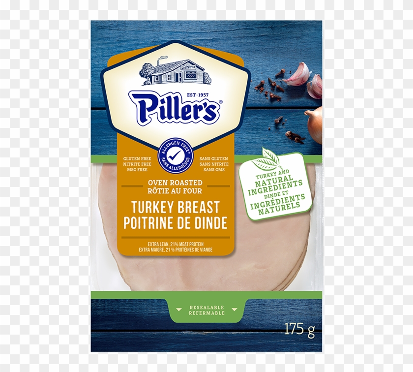 Piller's Oven Roasted Turkey Breast 175g - Pillers Black Forest Ham Clipart