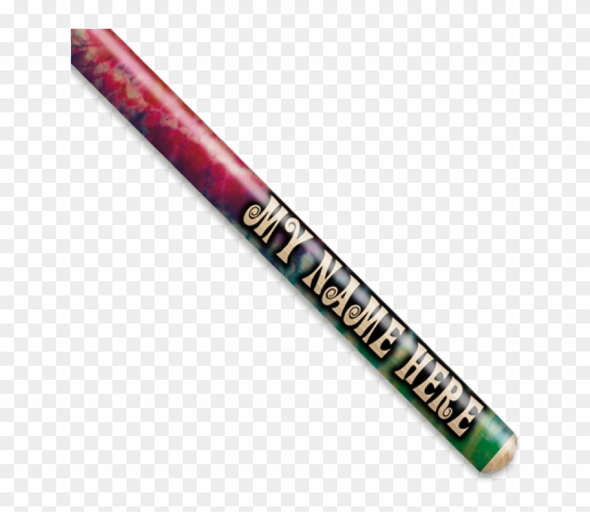 Tie Dye Personalized Custom Drumsticks - Chocolate Clipart