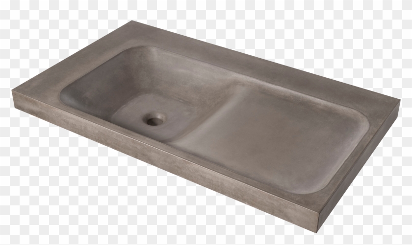 Dxv Modulus 36-inch Concrete Bathroom Sink - Sink Concrete Clipart #2233399