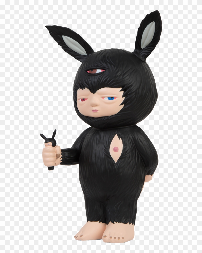 Baby Rabbit By Alex Face Black Edition Clipart #2233403