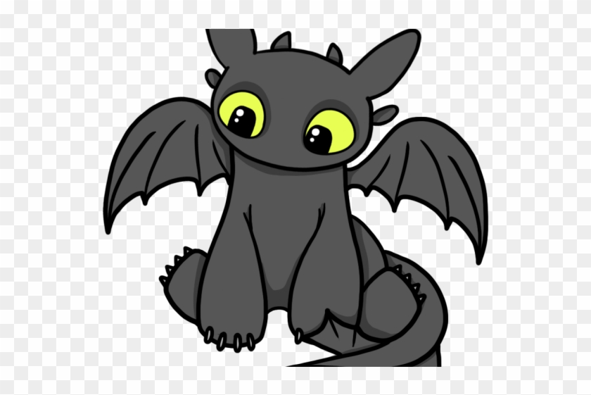 Blue Dragon Clipart Black Baby - Train Your Dragon Silhouette - Png Download #2233655