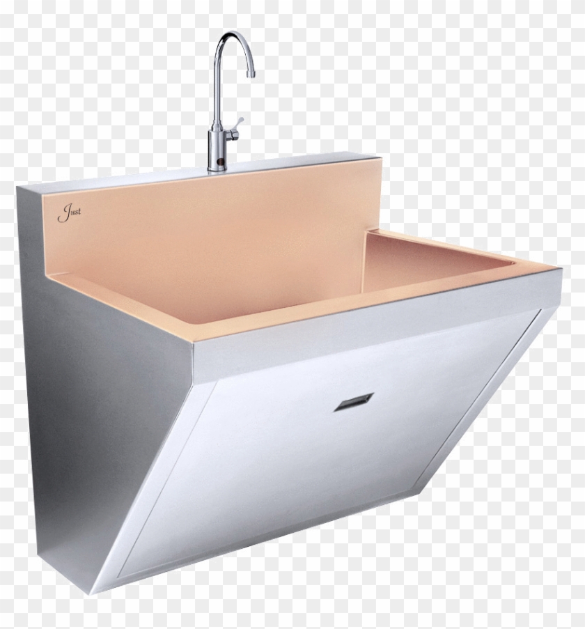 Health Care Antimicrobial Copper Sinks - Stainless Steel Sink Hospital Clipart