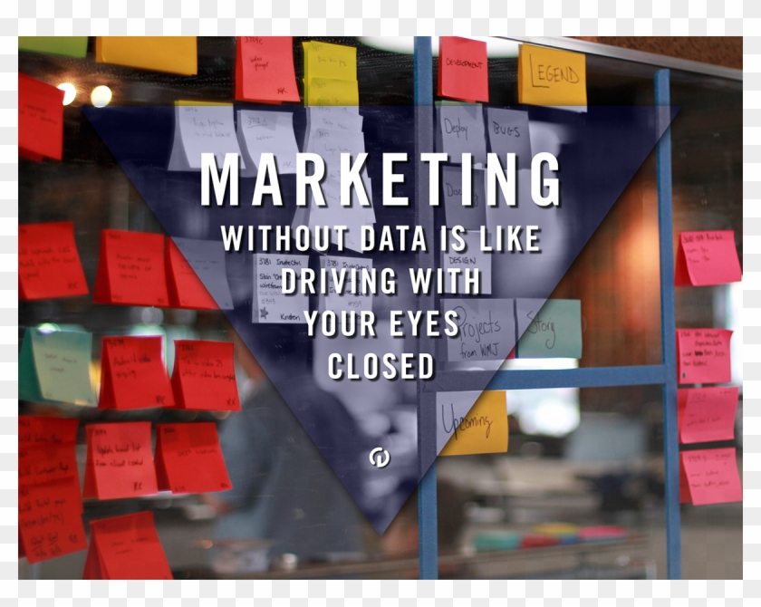 "marketing Without Data Is Like Driving With Your Eyes Clipart