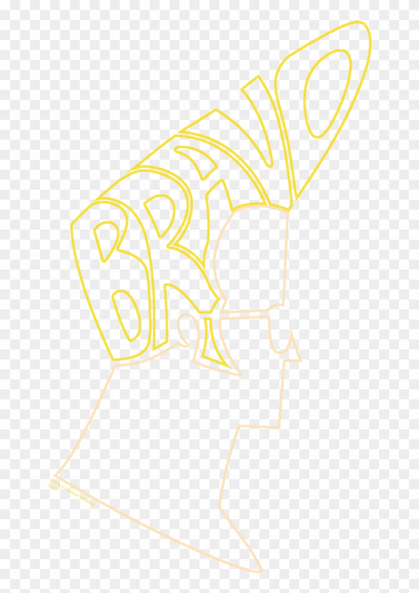 Johnny Bravo Bravo Hair Men's Ringer T-shirt Clipart #2234017