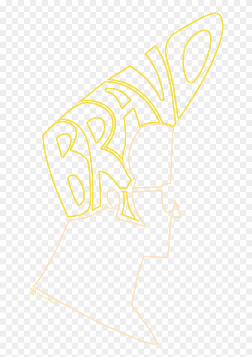 Johnny Bravo Bravo Hair Men's Ringer T-shirt Clipart