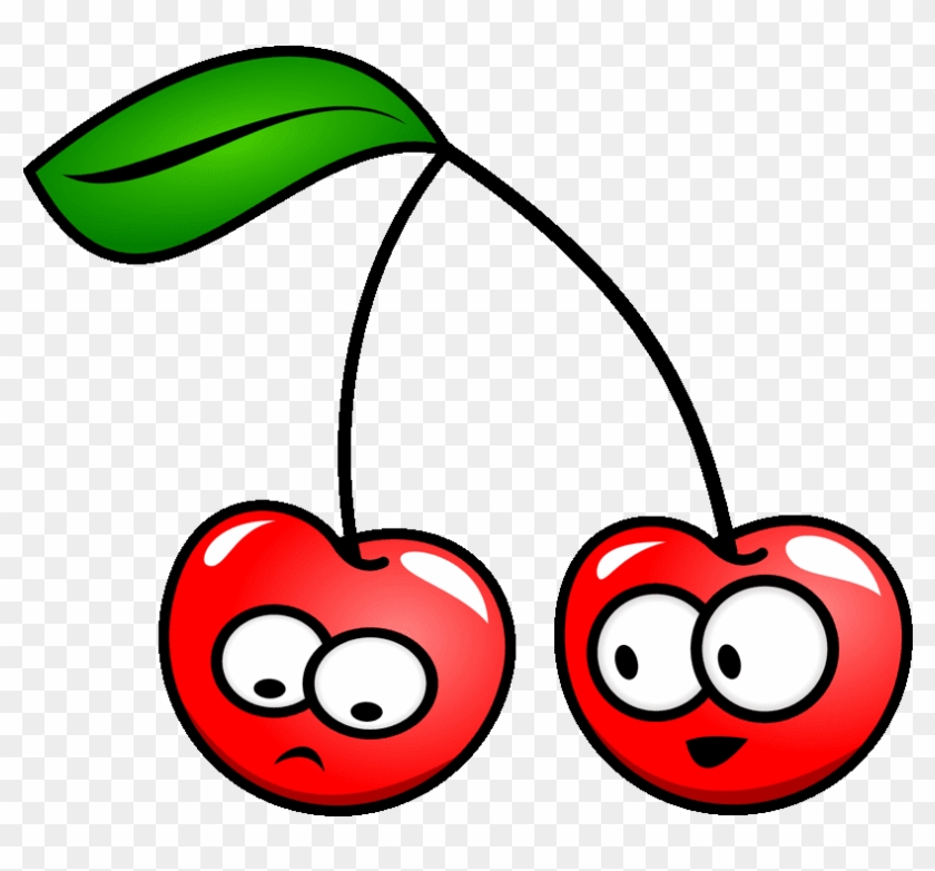 Orange Juice Cartoon Fruit Clip Art - Cherry - Png Download #2234043