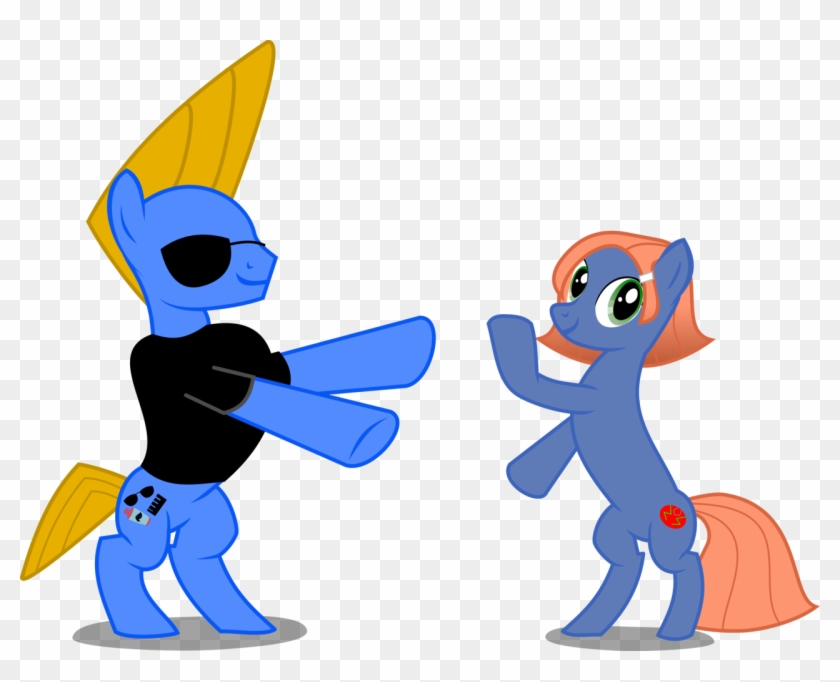 Johnny Bravo As A Pony Clipart