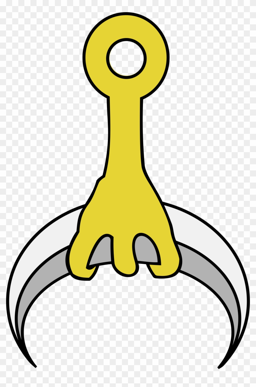 This Free Icons Png Design Of Talon Holding Crescent Clipart