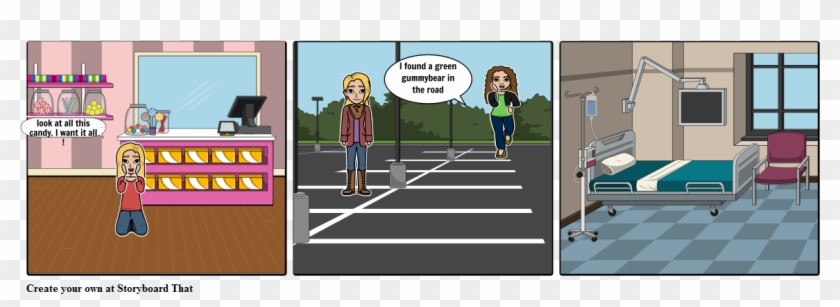 Gummybear - 1984 Chapter 3 Storyboard Clipart