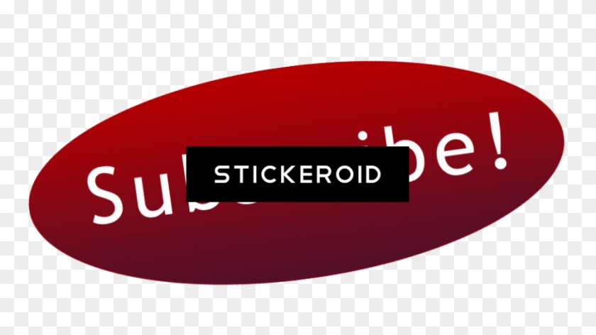 Youtube Subscribe Red Button - Circle Clipart