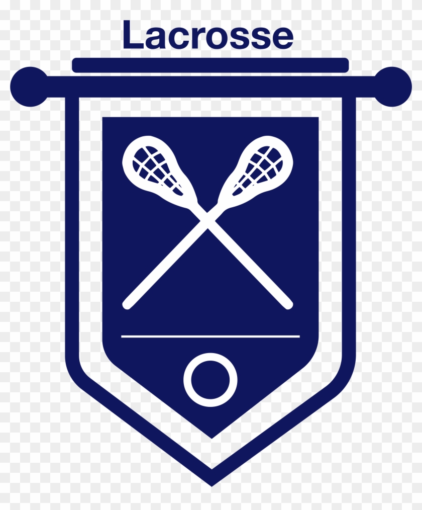 Lacrosse Clipart Two - Emblem - Png Download