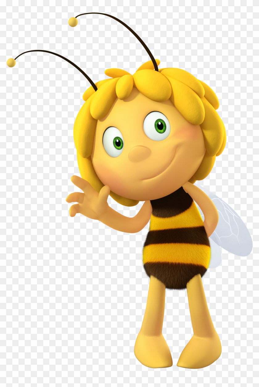 Maya The Bee Transparent Png Cartoon Image - Maya The Bee Png Clipart #2236310