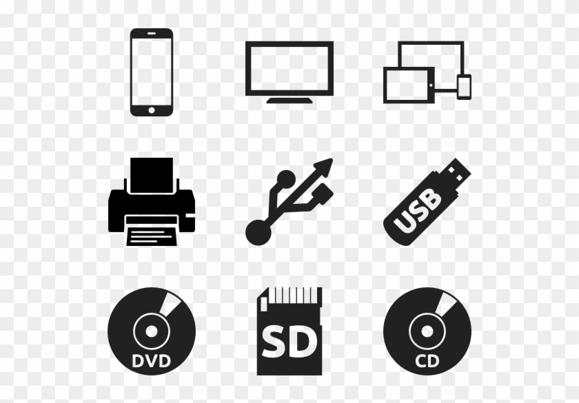 Data And Devices - Graphic Design Clipart #2237035