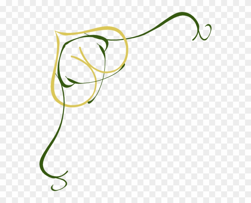 How To Set Use Gold Heart And Green Branches Icon Png - Gold And Green Clipart Transparent Png