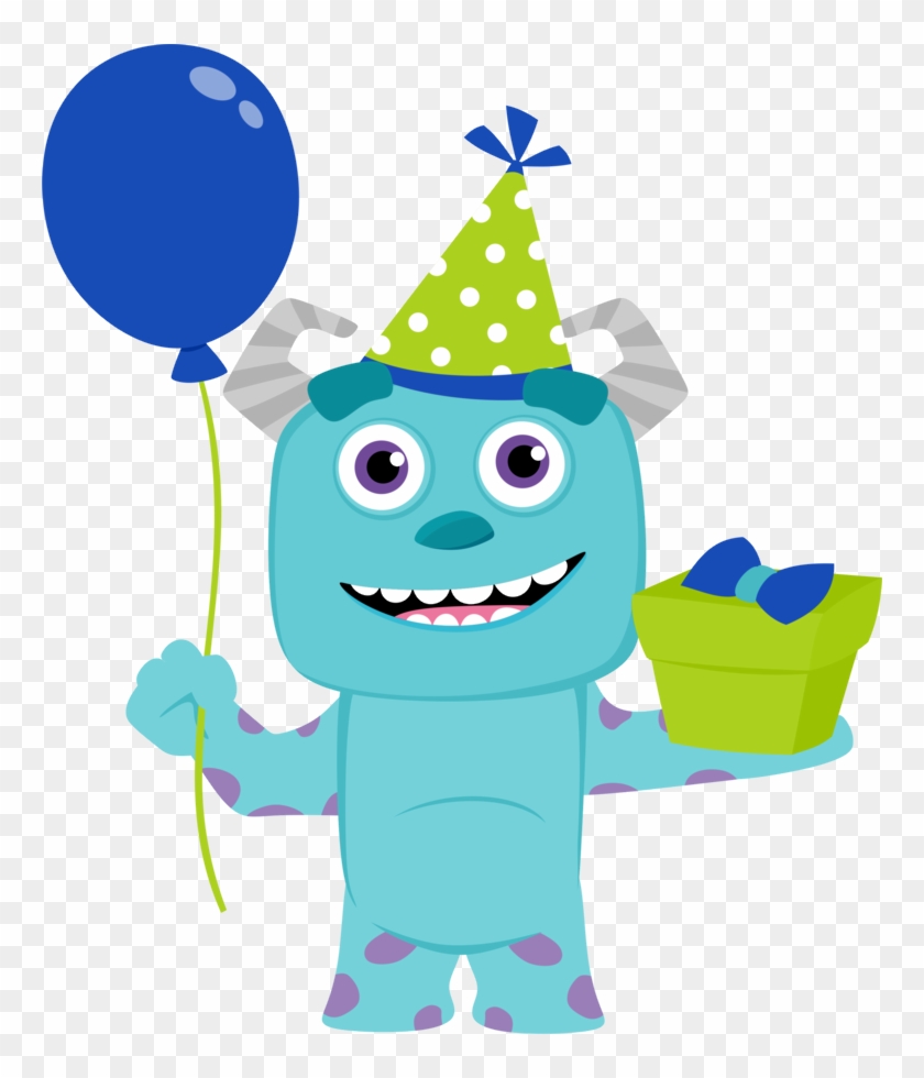 Monster Inc Birthday, Monster Inc Party, Monster University - Sullivan Monster Inc Png Clipart #2237182