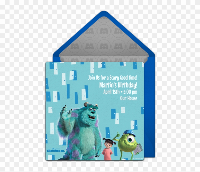 Online Invitation - Sully Monsters Inc Clipart