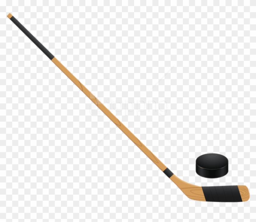 Free Png Hockey Stickand Puck Png Images Transparent - Hockey Stick And Puck Transparent Background Clipart
