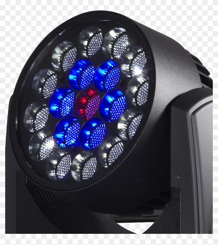 3 Led Rings Control, Rainbow Effects, Tungsten Lamp - Robe Ledwash 300 Clipart