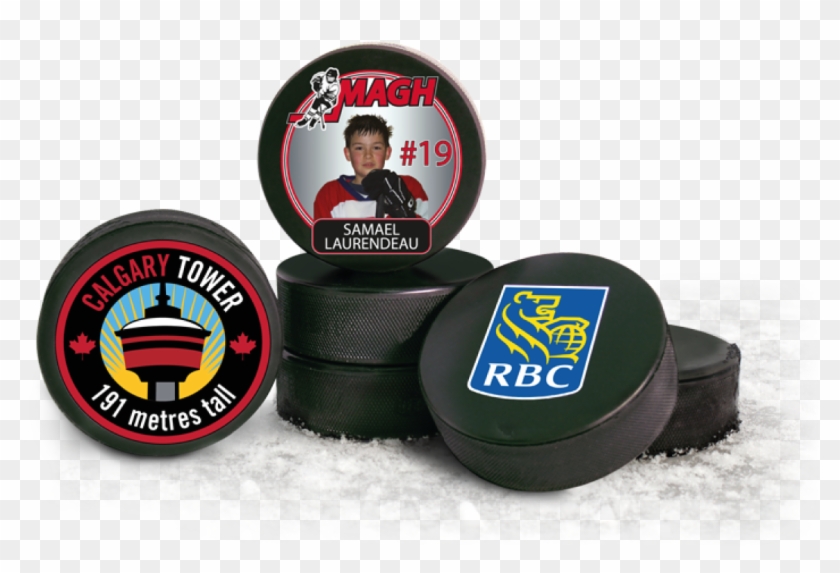 Custom Hockey Puck Canada - Synthetic Rubber Clipart #2237314