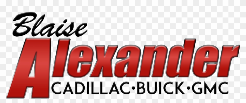 Blaise Alexander Cadillac Buick Gmc Truck - Blaise Alexander Logo Clipart