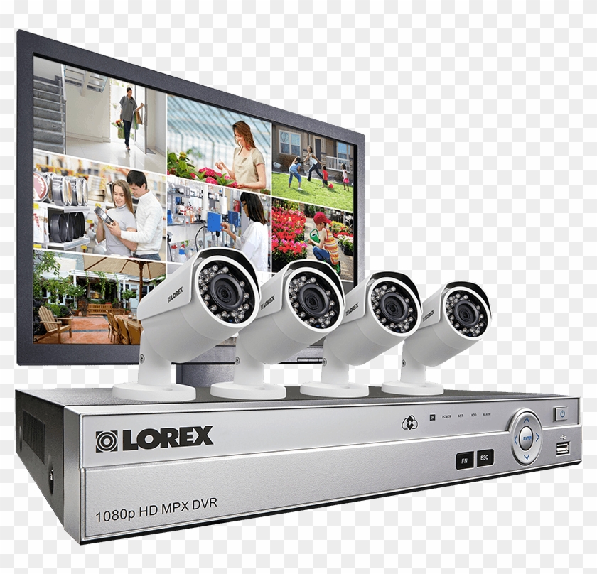 By Means Of Alexa Thru Echo Show - Security Camera Systems For Home Clipart