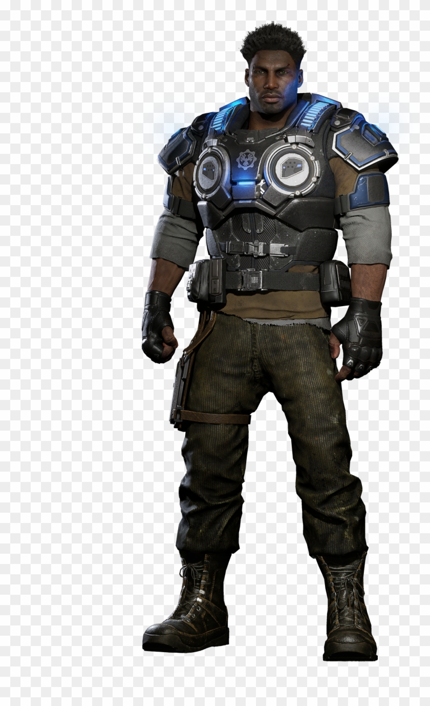 Gears Of War 4 Characters - Figurine Clipart #2238232
