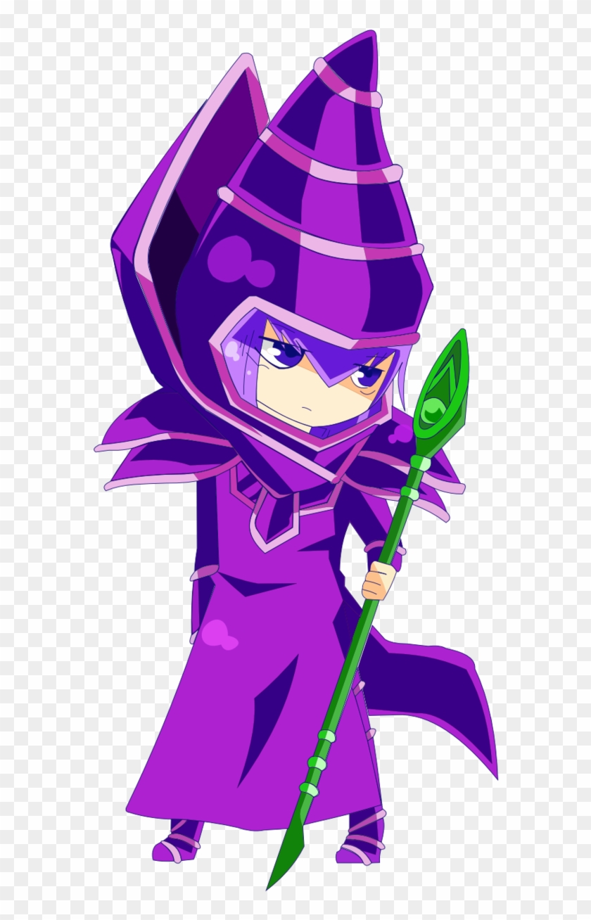 Jpg Transparent Library Yugi Mutou Chibi Art Yugioh - Chibi Yu Gi Oh Dark Magician Clipart #2238553