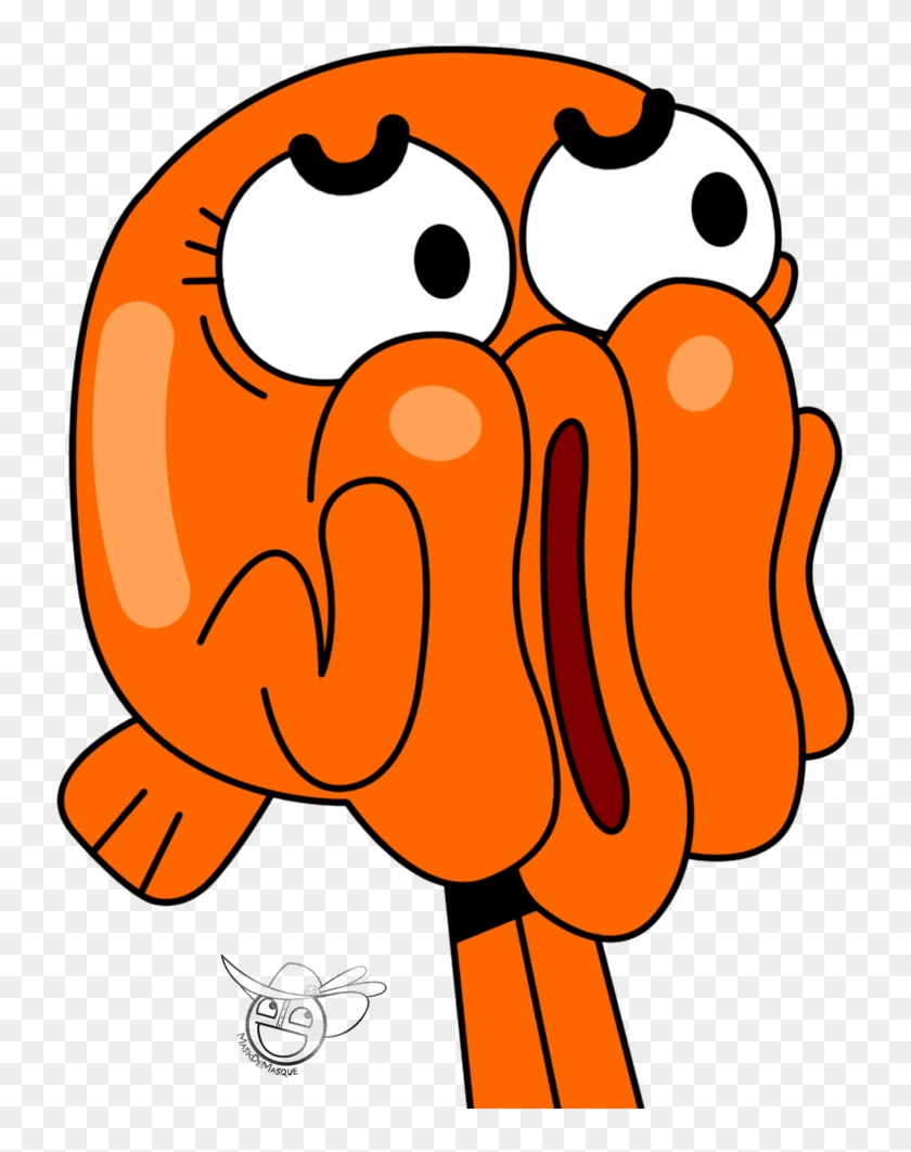 Darwin Omg By Maskdemasquemx Pluspng - Amazing World Of Gumball Clipart
