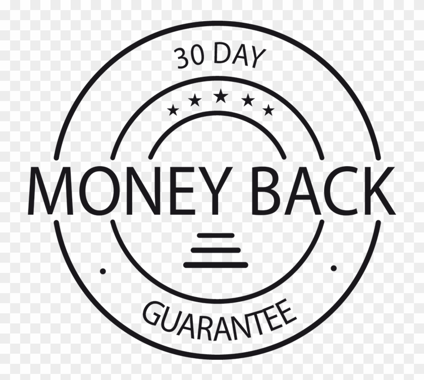 30 Day Icon 800px New - 30 Days Money Back Guarantee Png Black Clipart #2238812