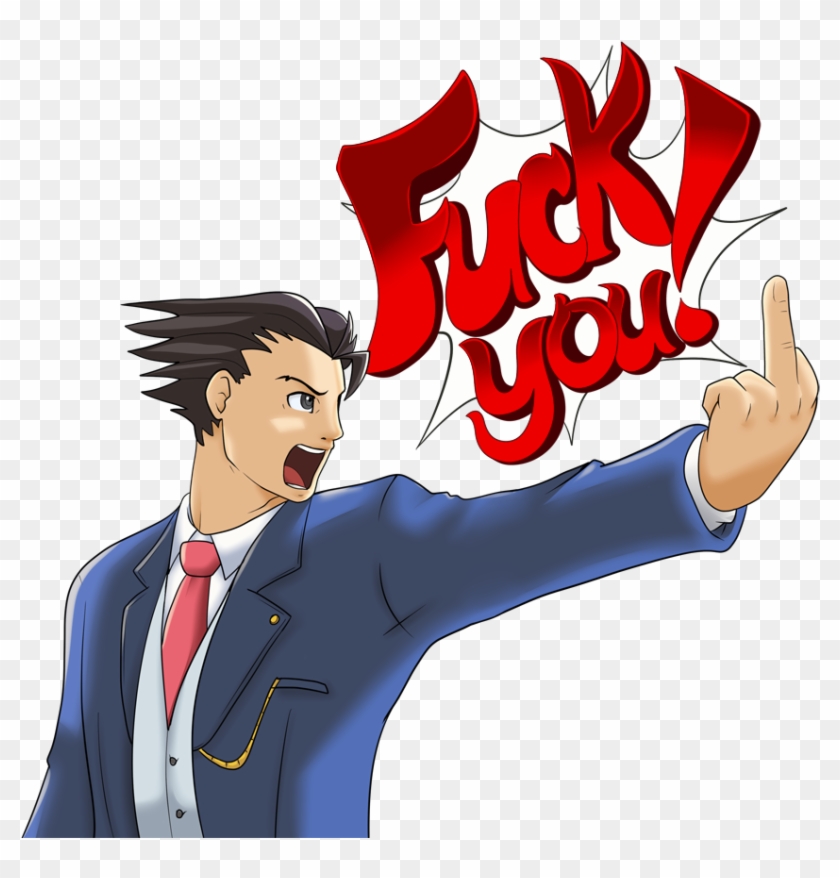 Phoenix Wright Objection Png - Phoenix Wright Objection Clipart #2238856