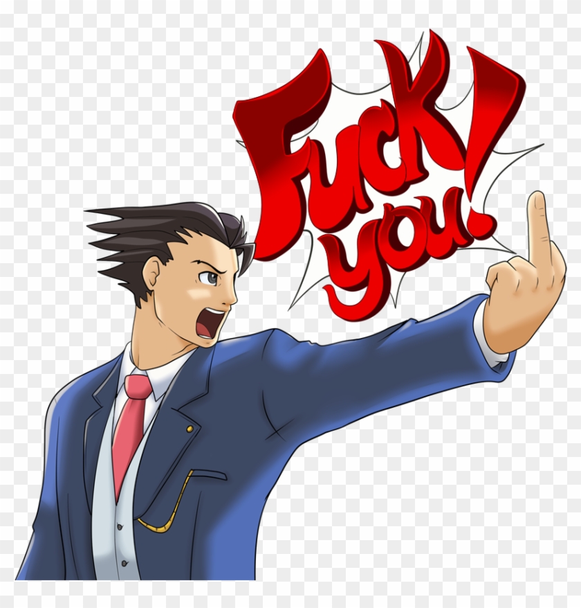 Phoenix Wright Objection Png - Phoenix Wright Objection Clipart